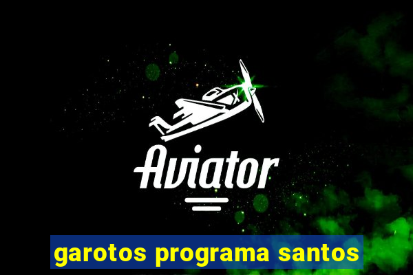 garotos programa santos